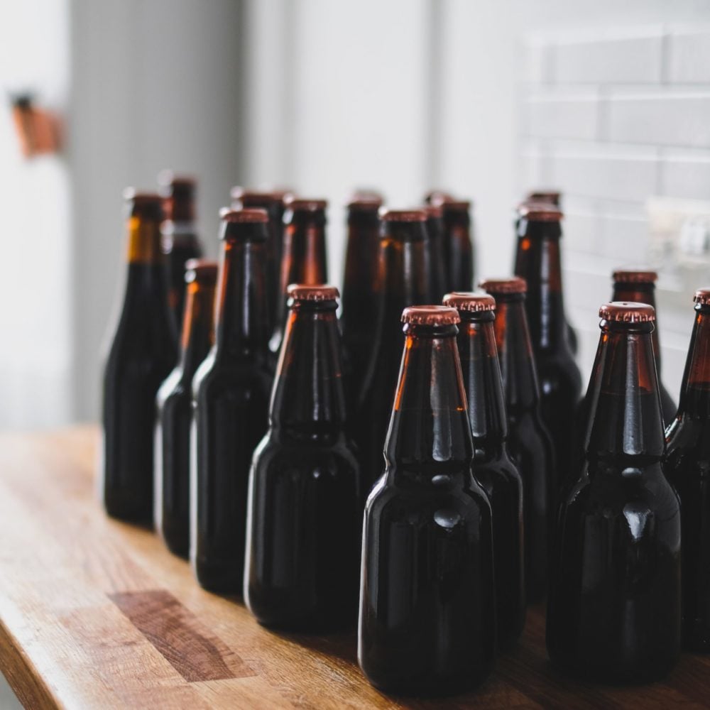 Bottles of ale